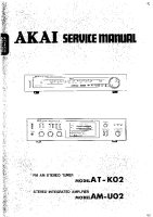 Akai AT-K02-Service-Manual